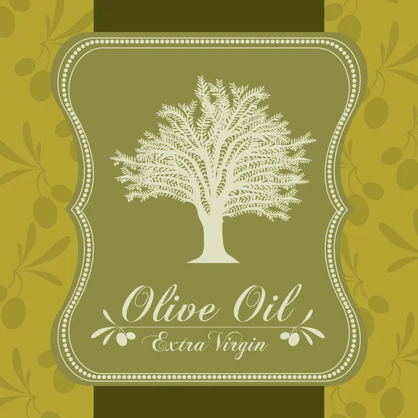 Olive oil design — Stock Vector