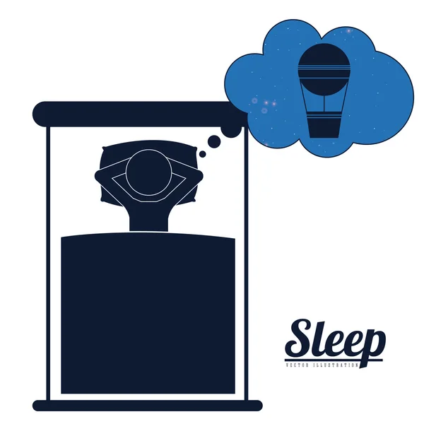 Diseño del sueño — Vector de stock