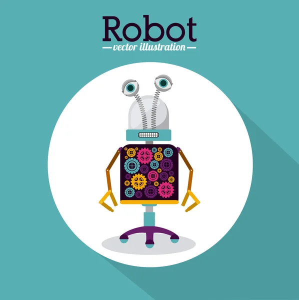 Robot design – Stock-vektor