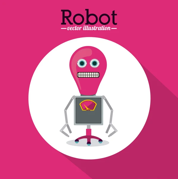 Robot ontwerp — Stockvector