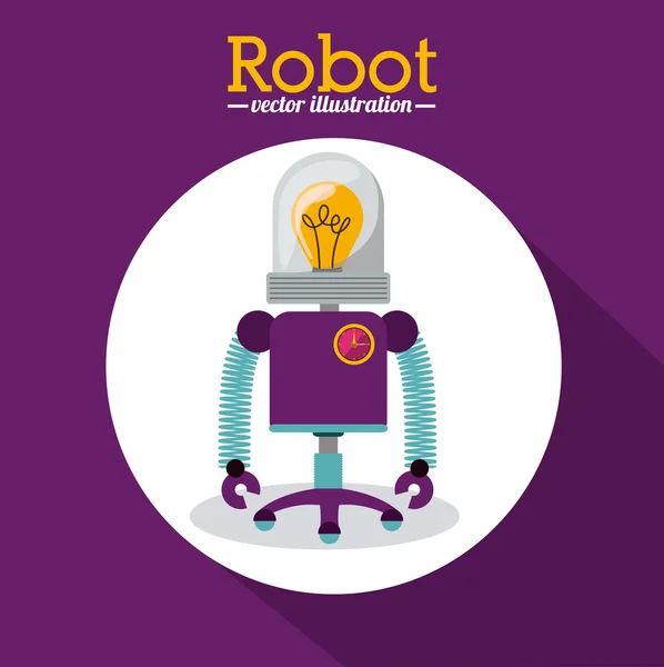 Robot ontwerp — Stockvector