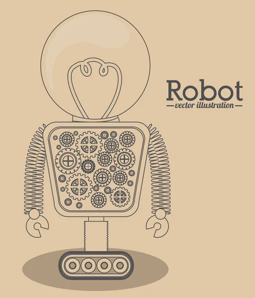 机器人的设计 — 图库矢量图片