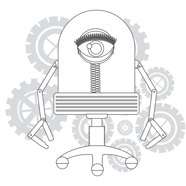 Diseño del robot — Archivo Imágenes Vectoriales