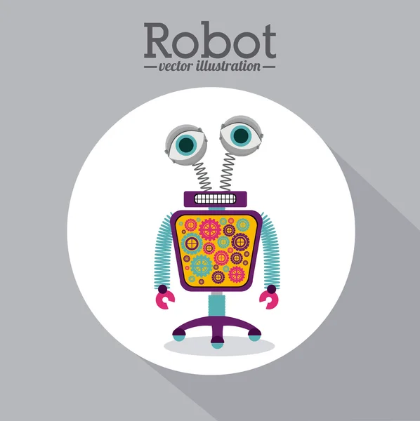 Robot design – Stock-vektor