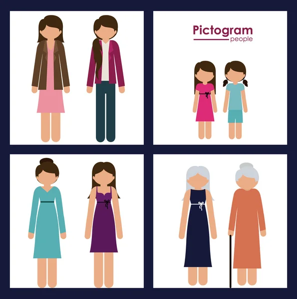 Family design — Stock Vector