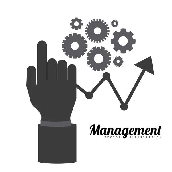 Management design — Stock Vector