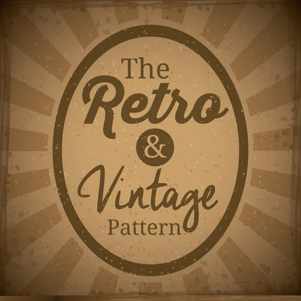Ретро и винтажный дизайн фона — стоковый вектор