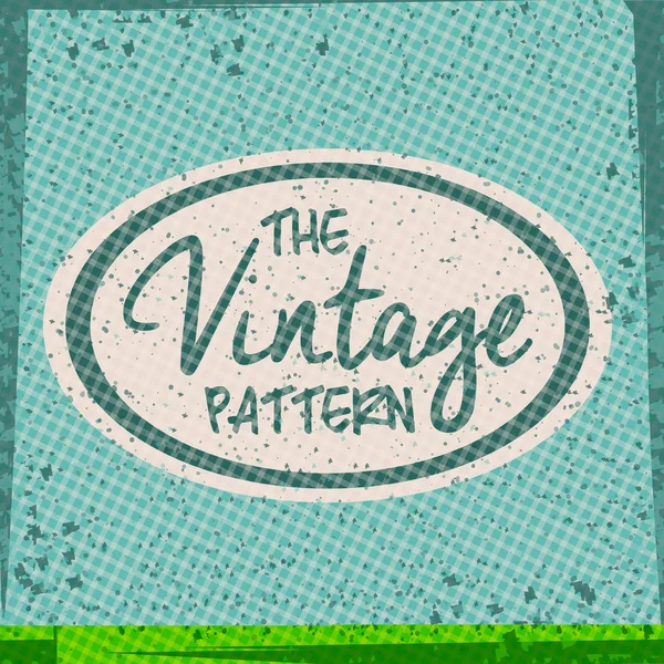 Retro- und Vintage-Hintergrunddesign — Stockvektor