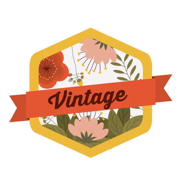 Retro en Vintage labelontwerp — Stockvector