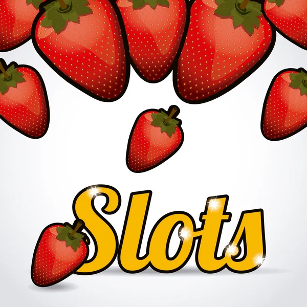 Slots design — Stock Vector