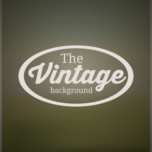 Retro and Vintage label