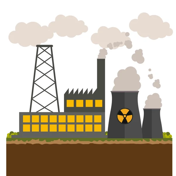 Diseño de contaminación — Archivo Imágenes Vectoriales