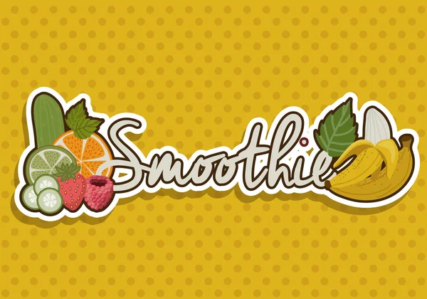 Smoothie design — Stock vektor