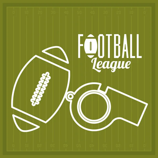 Fotboll design — Stock vektor