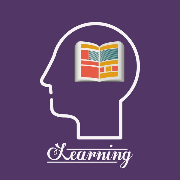 Diseño de e-learning — Vector de stock