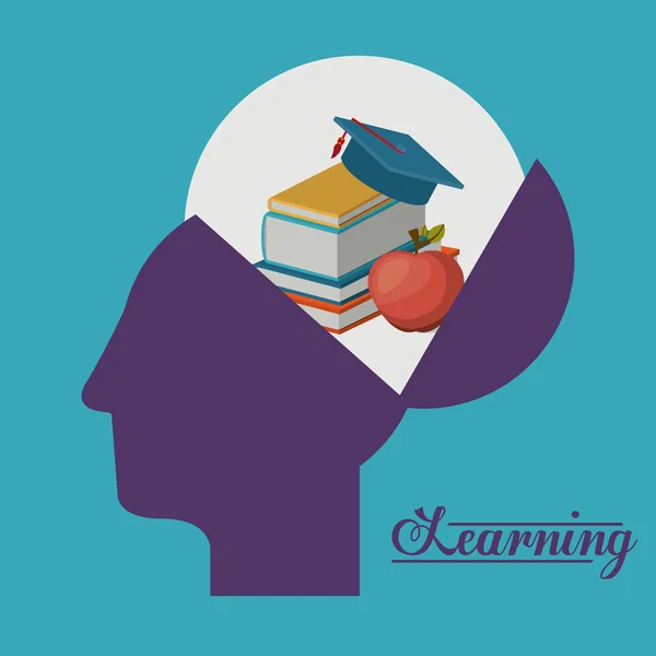 E-learning design — Stockový vektor