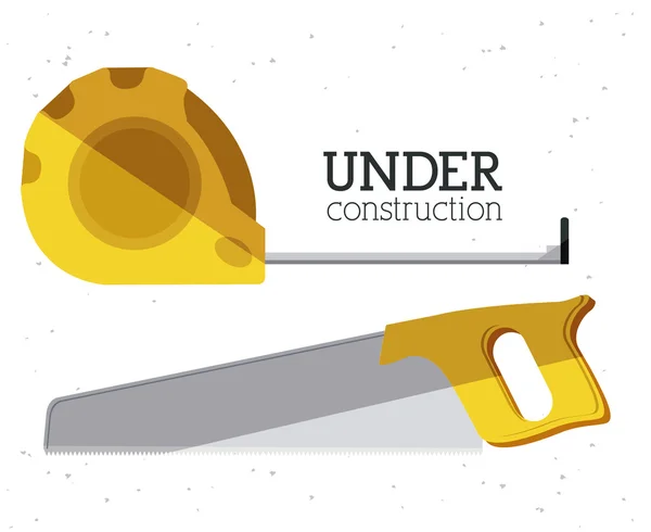 Under construction design — Stock Vector