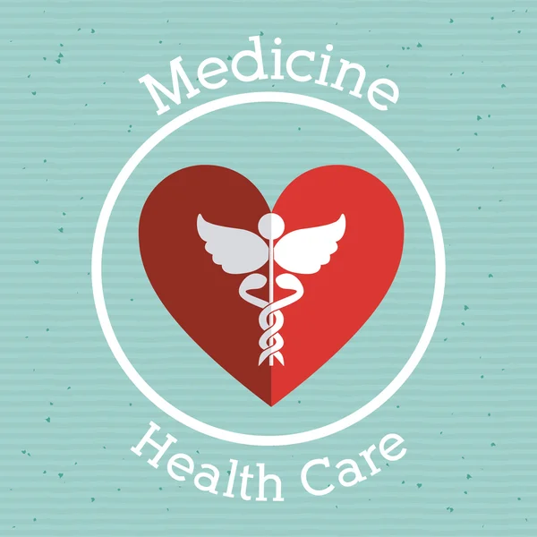 Medizin und Gesundheitswesen — Stockvektor
