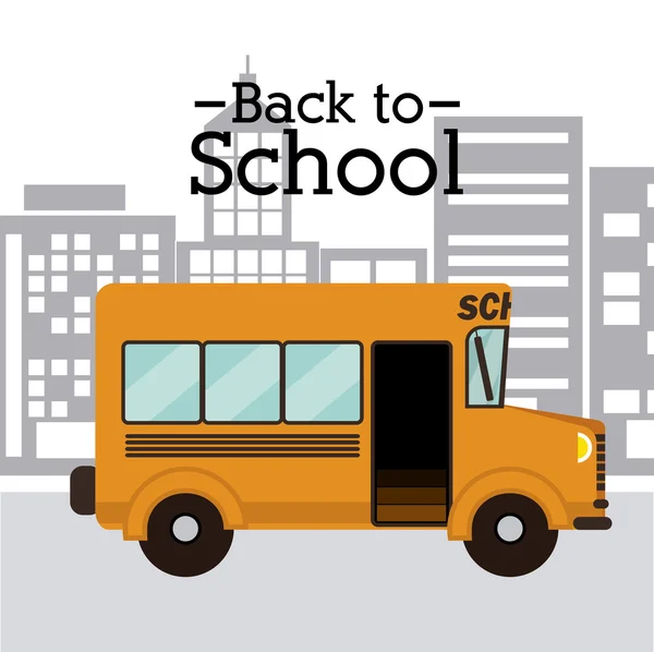 Back to school design — Stock Vector