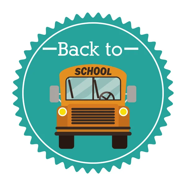 Back to school design — Stock Vector