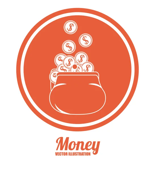 Дизайн денег — стоковый вектор
