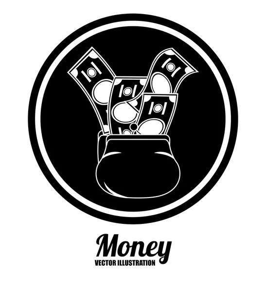Geld ontwerp — Stockvector