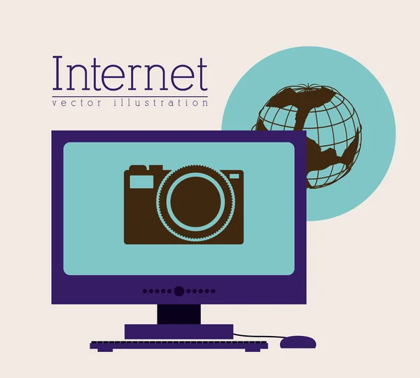 Diseño de Internet — Archivo Imágenes Vectoriales