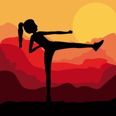 Vücut mücadele tasarım 