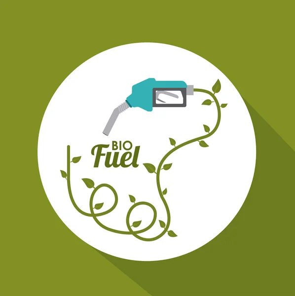 Bio Fuel design — Stock Vector