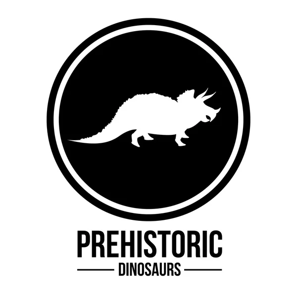 Prehistorický design — Stockový vektor