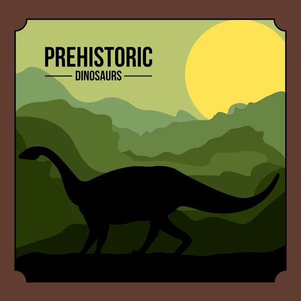 Prehistorický design — Stockový vektor