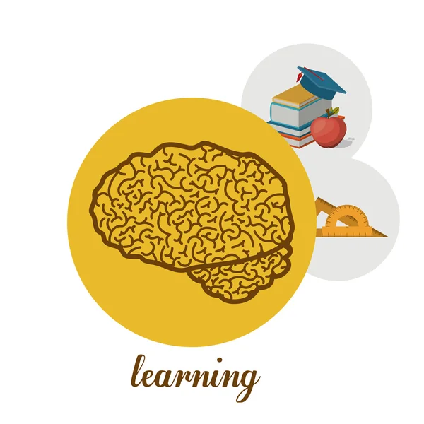 E-Learning-Design — Stockvektor