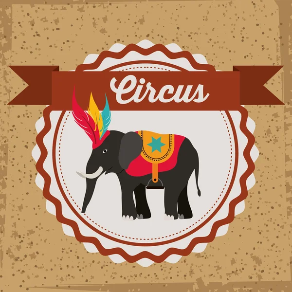 Circus design — Stock Vector