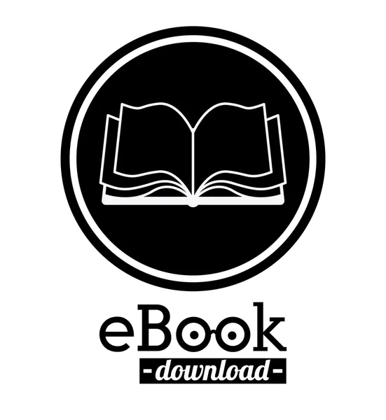 E-Book-Design — Stockvektor