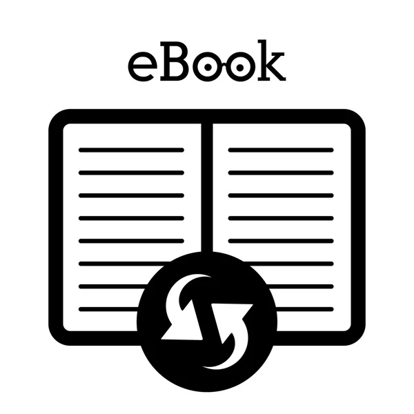 Projeto de e-livro — Vetor de Stock