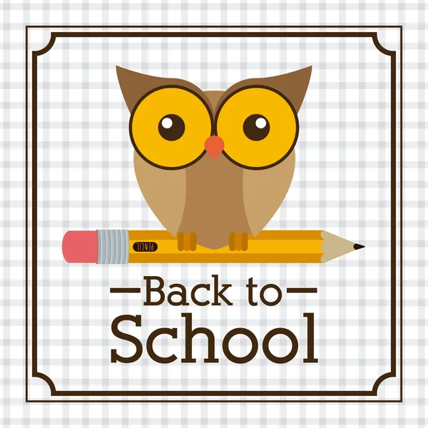 Back to school design — Stock Vector