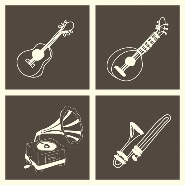 Music design — Stock Vector