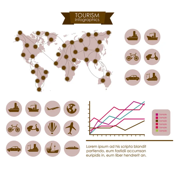 Conception infographique — Image vectorielle