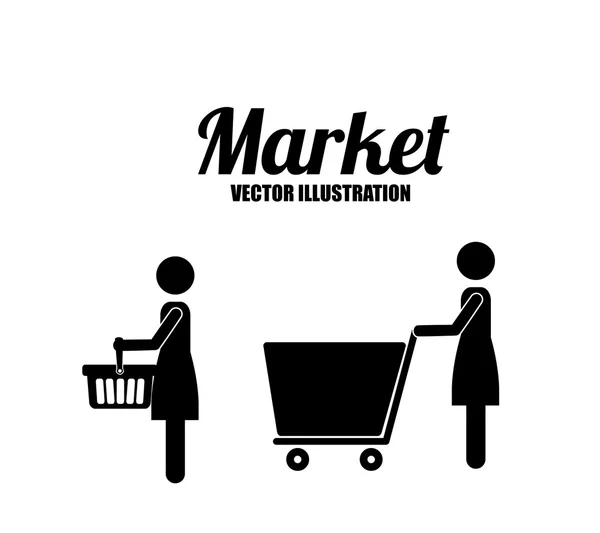 Diseño del pictograma — Vector de stock