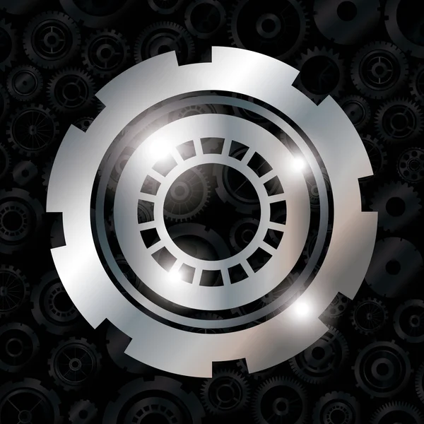 Gears design — Stock Vector