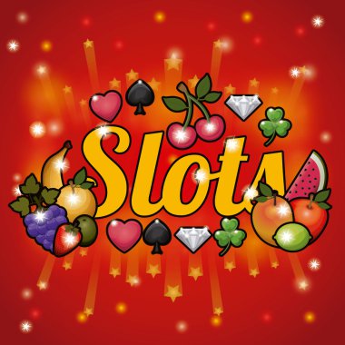 Slots design clipart