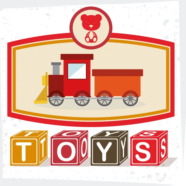 Design de brinquedos —  Vetores de Stock