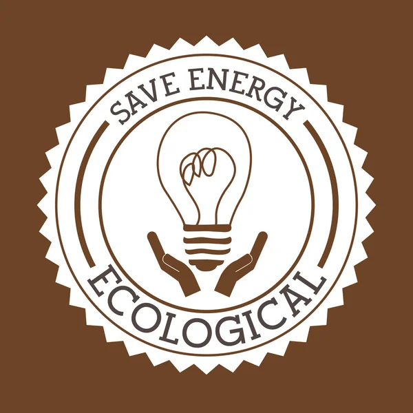 Progettazione ecologica — Vettoriale Stock