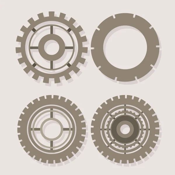 歯車設計 — ストックベクタ