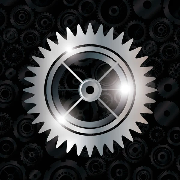 Gears design — Stock Vector