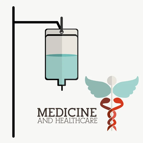 Progettazione della medicina — Vettoriale Stock