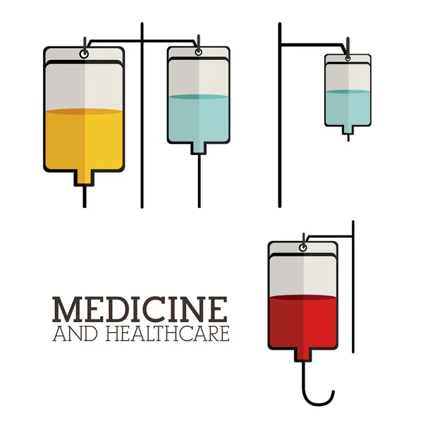 Conception de la médecine — Image vectorielle