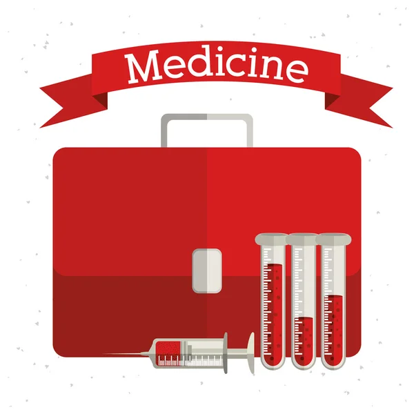 Медицина дизайн — стоковый вектор