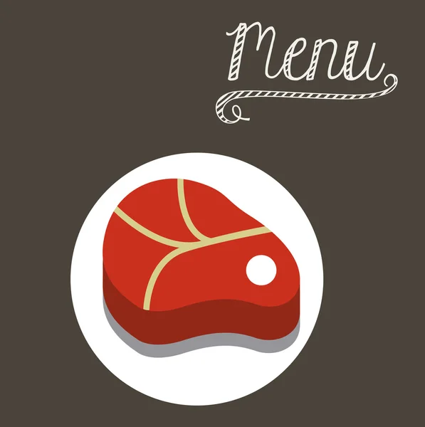 Conception de menu — Image vectorielle