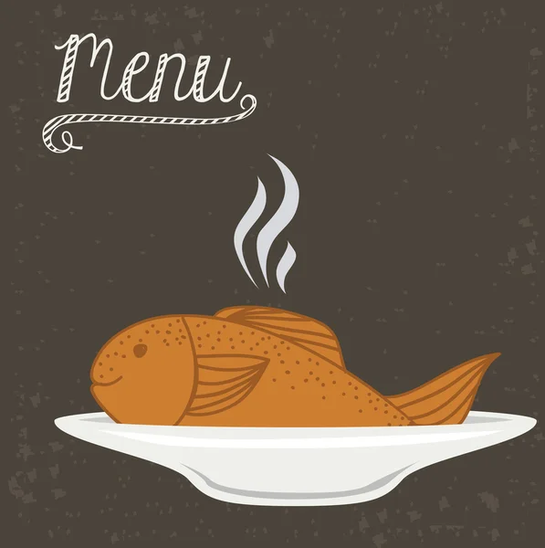 Conception de menu — Image vectorielle